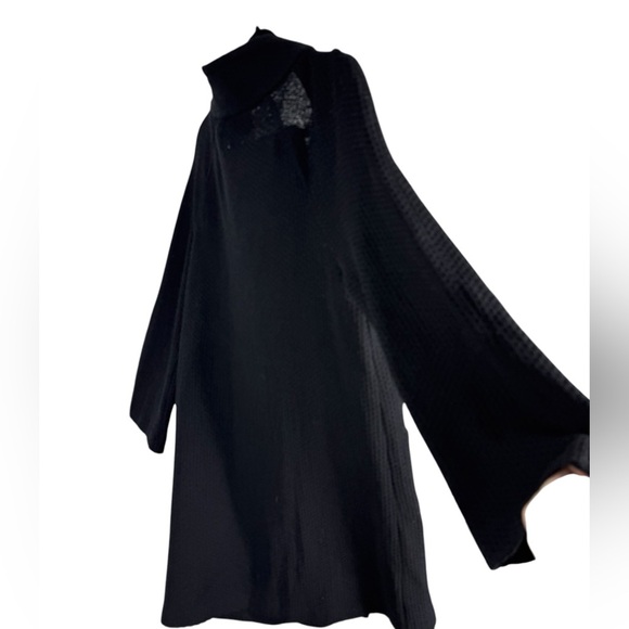 St John Caviar black sweater coat size 4. Like new - Picture 2 of 4